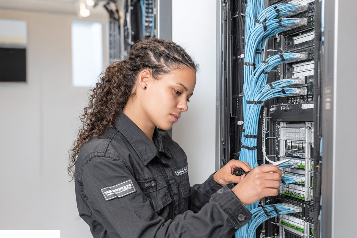Infrastructure cabling service placeholder graphic